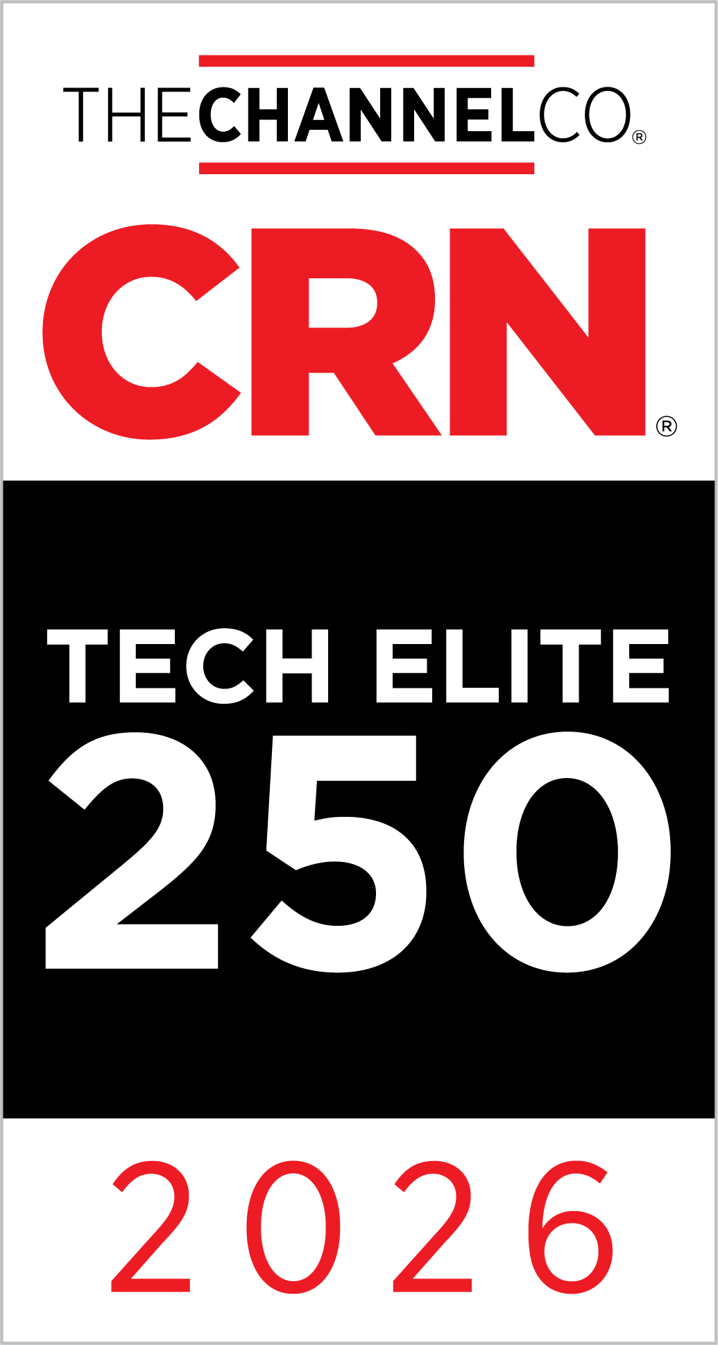 2026 CRN Managed Service Provider Tech Elite 250